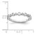 14K White Gold Lab Grown Diamond VS/SI FGH Band RM7987B-038-WLG