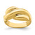 14k Polished Dome Ring R710