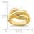 14k Polished Dome Ring R710