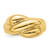 14k Polished Dome Ring R710