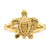14k Textured Sea Turtle Ring R837