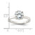 Sterling Silver Polished CZ Ring QR4237-8