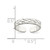 Sterling Silver Toe Ring QR628