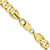 10k 8.75mm Concave Open Figaro Chain 10LF220-24