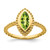 14k Marquise Peridot Ring RM7204-PE-Y