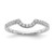 14K White Gold Lab Grown Diamond VS/SI FGH Matching Wedding Band RM7989B-030-WLG