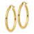 14K Polished 2.5mm Tube Hoop Earrings T933