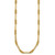 14K Polished Fancy Link Necklace SF2843-17.5