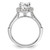 14K White Gold Lab Grown Diamond VS/SI FGH Halo Eng Semi-mount Ring RM2057E-150-7WLG