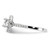 14K White Gold Lab Grown Diamond VS/SI FGH Halo Eng Semi-mount Ring RM2057E-150-7WLG