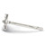 Sterling Silver Rhodium-plated CZ Sideways Cross Ring QR5886-7