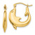 14k Polished Dolphin Hoop Earrings T903