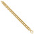 14K Yellow Gold Polished Fancy Curb Link Bracelet SF2582-8.5