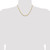 14K 18 inch 3.25mm Diamond-cut Rope with Lobster Clasp Chain 024L-18