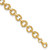 14K Polished & Textured Fancy Link Bracelet SF2693-7