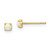 14k Madi K Synthetic Lab Created Opal Post Earrings SE2979