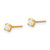 14k Madi K Synthetic Lab Created Opal Post Earrings SE2979
