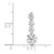 Sterling Silver Polished CZ Pendant QP2089