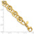 14K Polished Fancy Link Bracelet SF2704-8