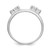 14K White Gold Lab Grown Diamond VS/SI FGH Wrap RM3071B-028-WLG
