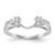 14K White Gold Lab Grown Diamond VS/SI FGH Wrap RM3078B-025-WLG