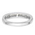 14K White Gold Lab Grown Diamond VS/SI FGH Wedding Band RM2669B-038-7WLG