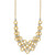14K Two-Tone Adjustable Circle Necklace SF1651-16