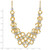 14K Two-Tone Adjustable Circle Necklace SF1651-16