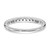 14K White Gold Lab Grown Diamond VS/SI FGH Wedding Band RM2927B-056-7WLG