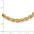 14K Polished Fancy D/C Link Necklace SF2995-18