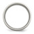 Chisel Titanium Polished with 14k Gold Inlay 6mm Flat Band TB219-9