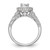 14K White Gold Lab Grown Diamond VS/SI FGH Semi-Mount Halo Eng Ring RM2118E-075-7WLG