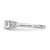 14K White Gold Lab Grown Diamond VS/SI FGH Peg Semi-mount Eng Ring RM2775E-024-WLG