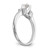 14K White Gold Lab Grown Diamond VS/SI FGH Peg Semi-mount Eng Ring RM2775E-024-WLG