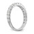 14K White Gold Lab Grown Diamond VS/SI FGH Wedding Band RM2927B-084-7WLG