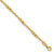 14K Diamond-cut Beaded 7.5in Bracelet SF3026-7.5