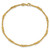 14K Diamond-cut Beaded 7.5in Bracelet SF3026-7.5
