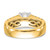 14K Lab Grown Diamond VS/SI FGH Peg Semi-mount Engagement Ring RM2935E-144-7YLG