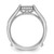 14K White Gold Lab Grown Diamond VS/SI FGH Guard RM3123B-033-7WLG