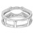 14K White Gold Lab Grown Diamond VS/SI FGH Guard RM3123B-033-7WLG
