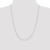 Sterling Silver 1.4mm Twisted Serpentine Chain QPEN6-24