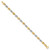 14k Two-Tone Polished Fancy Link Bracelet SF2341-7.5