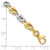 14k Two-Tone Polished Fancy Link Bracelet SF2341-7.5