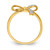 14k w/Rhodium Diamond Bow Ring RM5701-005-YA