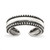 Sterling Silver Antiqued Toe Ring QR884