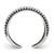 Sterling Silver Antiqued Toe Ring QR884