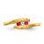 14k Ruby and Diamond 3-stone Ring RM5742-RU-003-YA