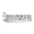 Sterling Silver Rhodium-plated CZ 2 Piece Wedding Set Ring QR1333-6