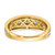14k Two-tone 5-Stone 1/4 carat Diamond Complete Men's Channel Band RM4413B-025-YWAA