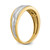14k Two-tone 5-Stone 1/4 carat Diamond Complete Men's Channel Band RM4413B-025-YWAA